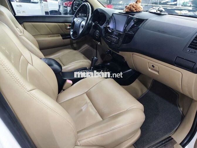 Toyota Fortuner Trắng 7 chỗ Số tự động