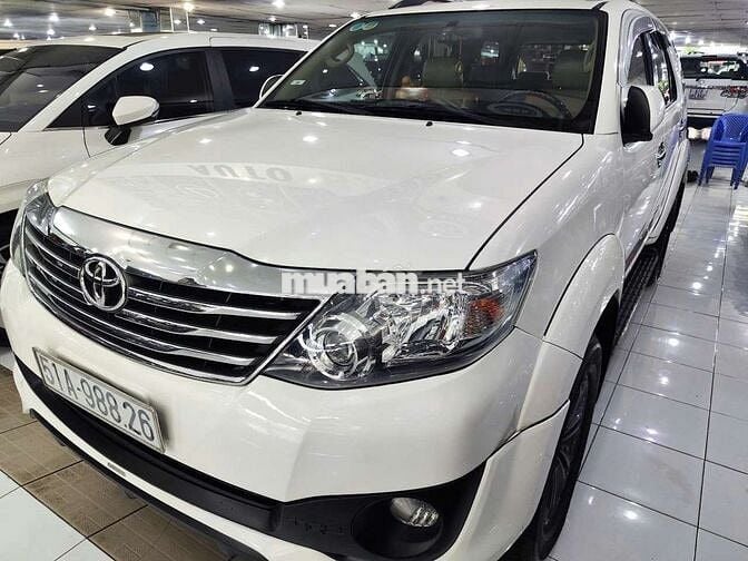 Toyota Fortuner Trắng 7 chỗ Số tự động