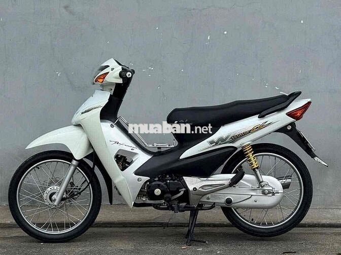 Honda Wave Trắng 54 dên đôn