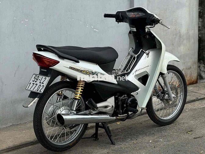 Honda Wave Trắng 54 dên đôn