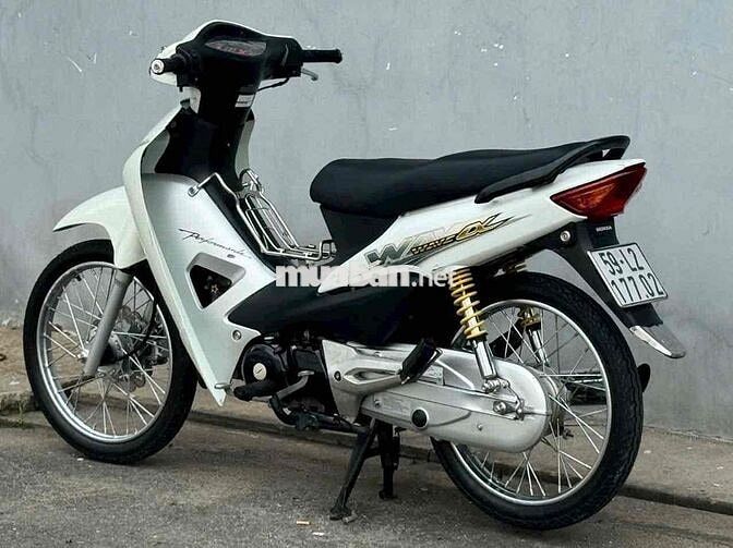 Honda Wave Trắng 54 dên đôn