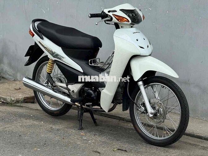 Honda Wave Trắng 54 dên đôn