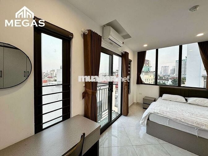 🎊CĂN HỘ 1 NGỦ 1 KHÁCH MẶT PHỐ ĐỘI CẤN, BA ĐÌNH FULL NỘI THẤT THOÁNG