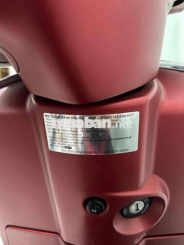 Vespa sprint 125 Abs iget