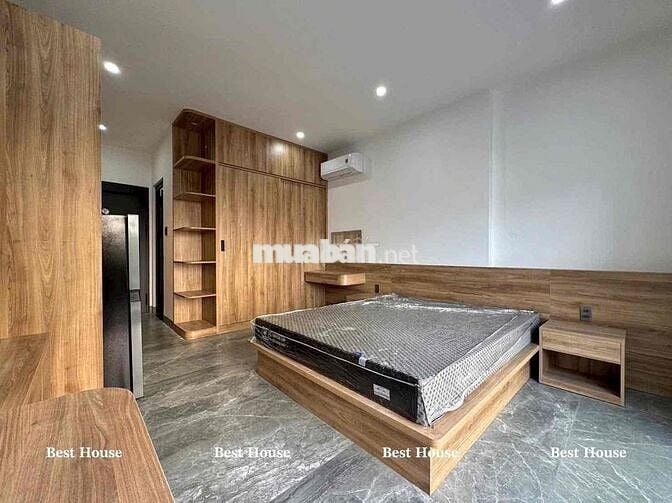 Studio ban công, máy giặt riêng, full nội thất cao cấp ngay Đầm Sen