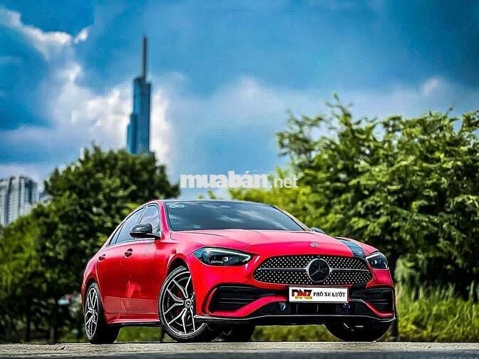 Mercedes-Benz C300 Allnew 2022 Đỏ - Bản Nhập Đức