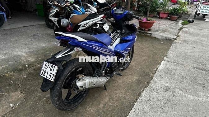 Yamaha Exciter 150 xanh 2015 ( hỗ trợ góp )