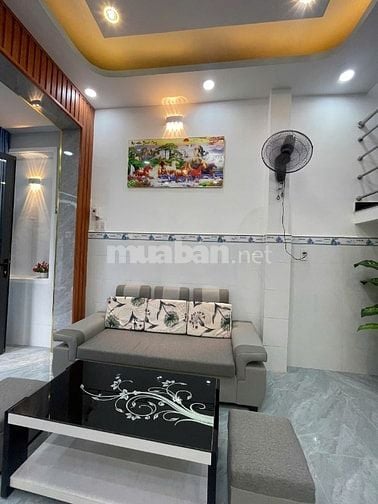 Nhà Mới 3 Tầng 42m2 Hẻm Thông 2 Mặt Tiền Dương Bá Trạc P2Q8 Giá 5,5 tỷ