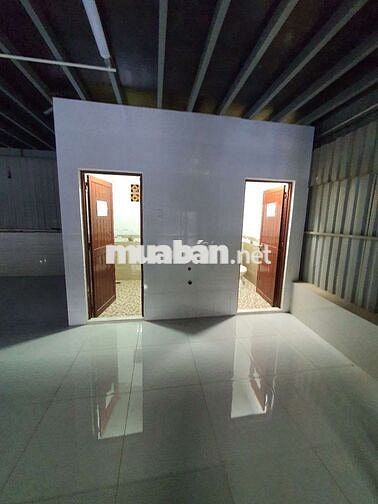 Xưởng 1 lầu 15x25 3 văn phòng 2wc điện 3pha