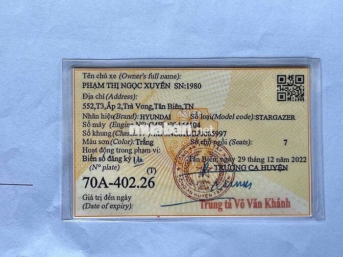 Hyundai Stargazer 2022 Trắng 7 chỗ