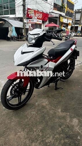 Exciter 150 trắng đỏ 2016 ( hỗ trợ góp )