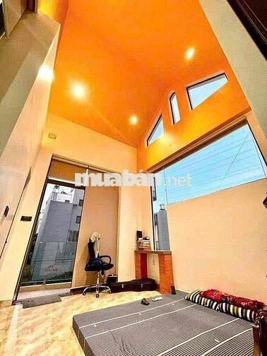 Nhà Mới Đẹp Y Hình DT 120m2 1Trệt 1Lầu 4Pn 3Wc Hẻm Nhựa Cây Xanh 10m