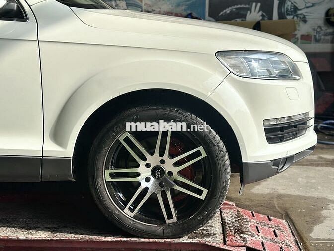 Audi Q7 2008 4.2 Quattro Trắng nhập Đức