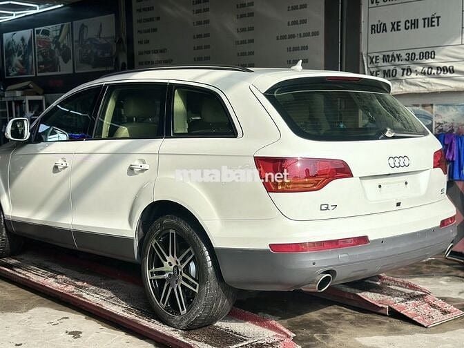 Audi Q7 2008 4.2 Quattro Trắng nhập Đức