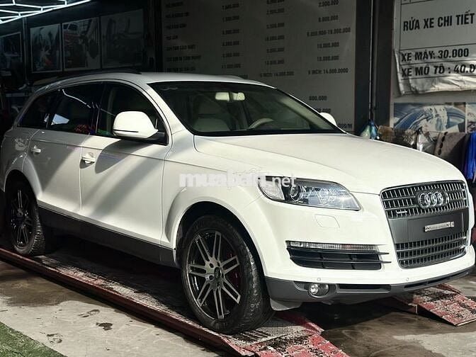 Audi Q7 2008 4.2 Quattro Trắng nhập Đức