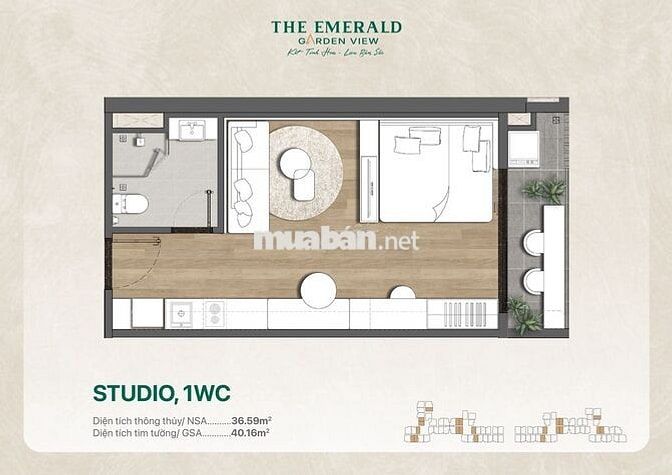 Chỉ 7 triệu/ tháng ở ngay resort xanh giữa lòng đô thị TP.HCM