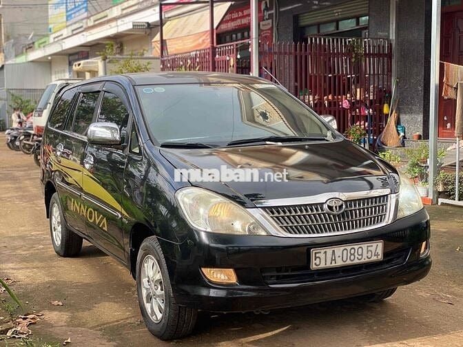Toyota innova 2007 2.0 G chuẩn gia đình