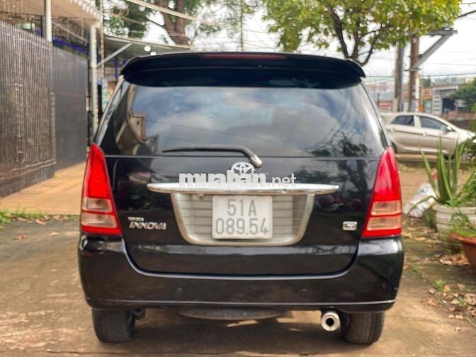 Toyota innova 2007 2.0 G chuẩn gia đình