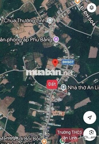 Chính chủ cần sang lại nhanh miếng đất 186m2 MT đường DH507 giá rẻ