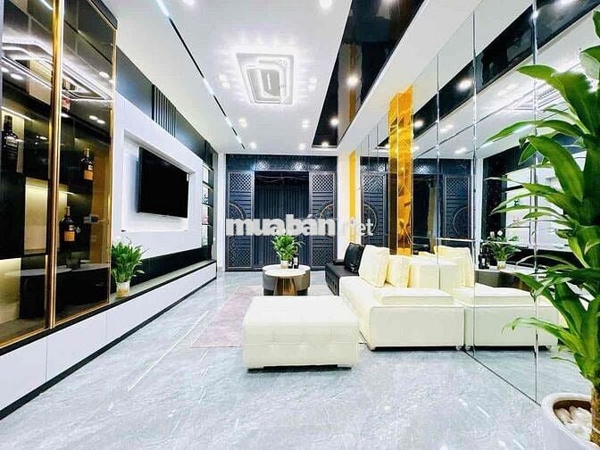 Nhà đẹp Mỹ Đình, 35m 5 tầng,2 mặt thoáng, ngõ nông, ô tô đỗ cổng