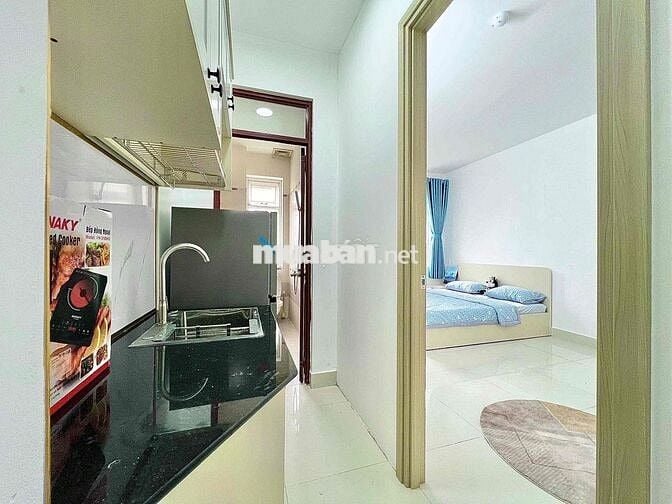 CHO THUÊ CHUNG CƯ MINI - 2 PHÒNG NGỦ / TÁCH BẾP - BAN CÔNG / CỬA SỔ