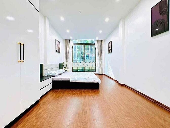 Nhà đẹp Mỹ Đình, 35m 5 tầng,2 mặt thoáng, ngõ nông, ô tô đỗ cổng