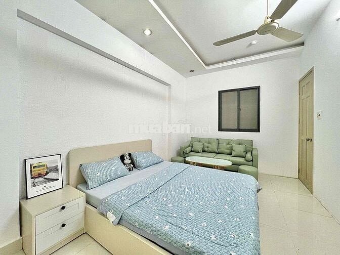 CHO THUÊ CHUNG CƯ MINI - 2 PHÒNG NGỦ / TÁCH BẾP - BAN CÔNG / CỬA SỔ