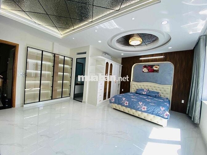 CẶP SIÊU PHẨM XÂY MỚI CÓ THANG MÁY NỞ HẬU L (6,1m) CN87m2 Phạm Văn Chi