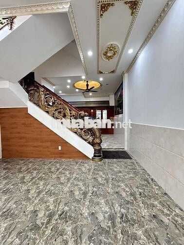 Nhà khu biệt thự , TKTQ , Bình Tân , MT 12m , khu đồng bộ , an ninh