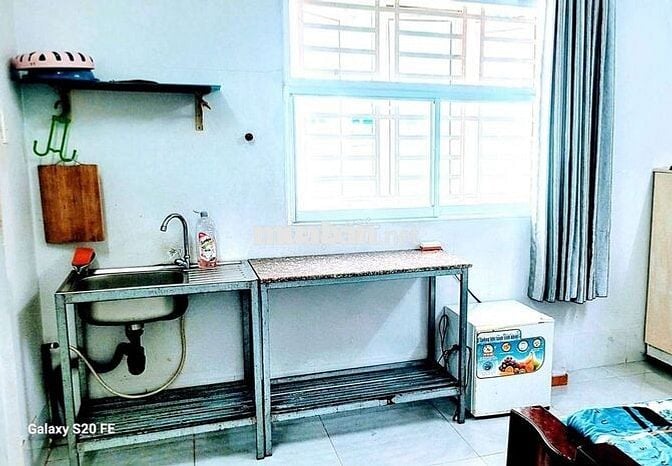 Phòng trọ đầy đủ nội thất- ngay cầu Quang Trung-Không ngập