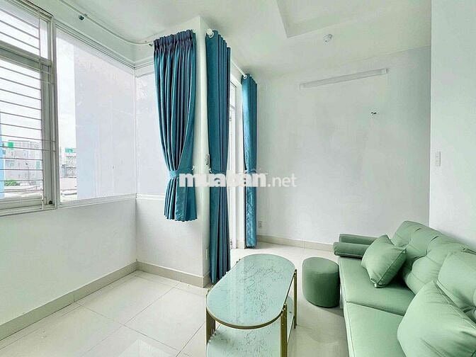 CĂN HỘ 2PN 1PK | BAN CÔNG 60M2 - FULL NT CAO CẤP | NGAY CẦU CHỮ Y