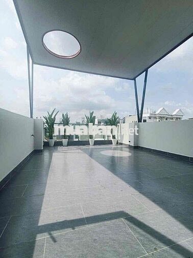 Nhà 1 trệt 2 lầu Sân thượng . Thiết kế đẹp hiện đại . Sổ HC đầy đủ..