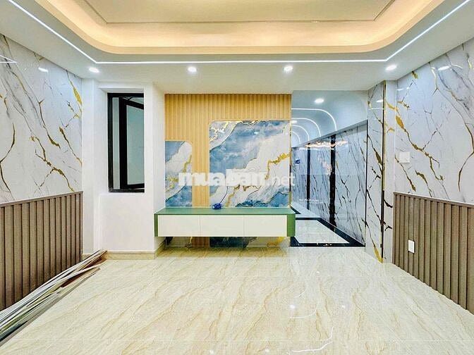 Bán nhà mới 100% hẻm ô tô né nhau đường số 5, p.BHH, Bình Tân