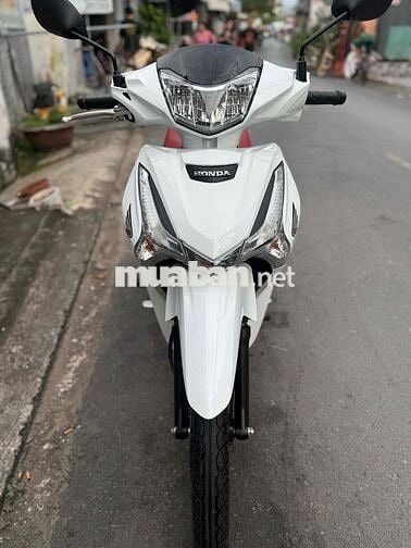 Honda Future Led 2025 Trắng đỏ 500km GÓP CẦN CCCD