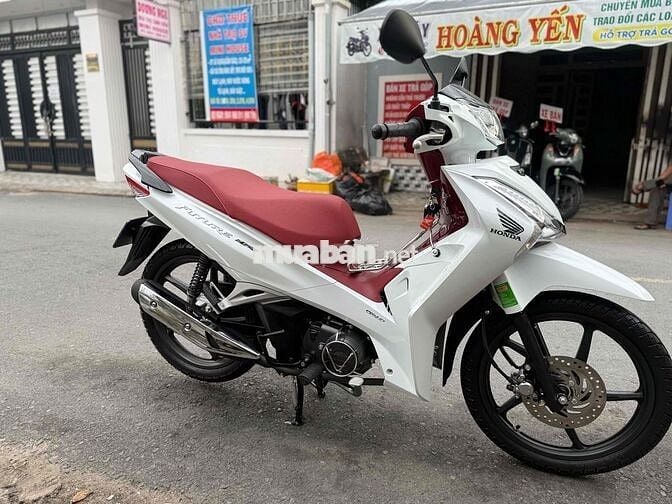 Honda Future Led 2025 Trắng đỏ 500km GÓP CẦN CCCD