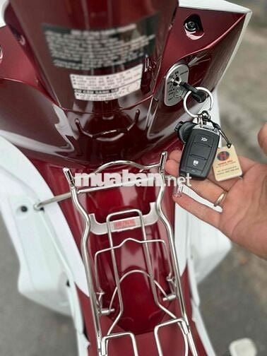 Honda Future Led 2025 Trắng đỏ 500km GÓP CẦN CCCD