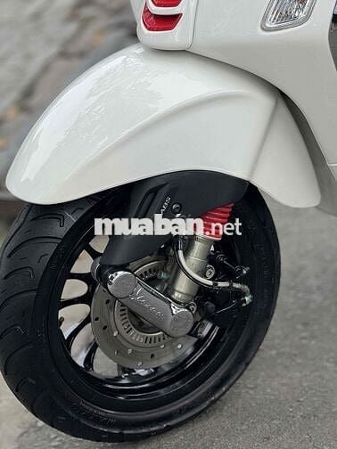 Vespa Sprint 125 2022 Trắng Đen Bản S chính chủ ky