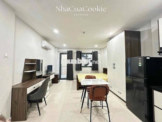 STUDIO 30M2 FULL NỘI THẤT MỚI XÂY NGAY KHU SÂN BAY - GẦN TRUNG TÂM
