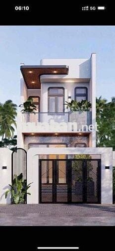 Nhà Trường An Mới Hoàn Thiện Lầu đủ nội thất