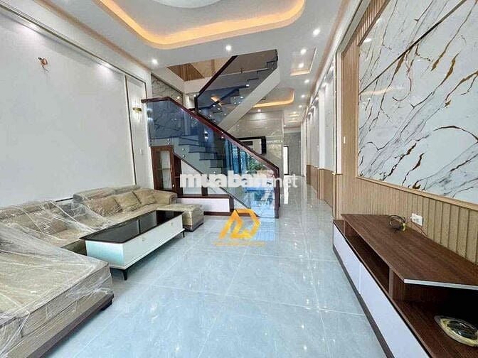 Nhà Trường An Mới Hoàn Thiện Lầu đủ nội thất