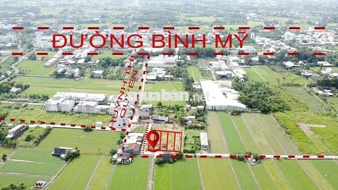 5 Lô đất đường Huỳnh Thị Quyến Giá 1ty950