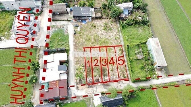 5 Lô đất đường Huỳnh Thị Quyến Giá 1ty950