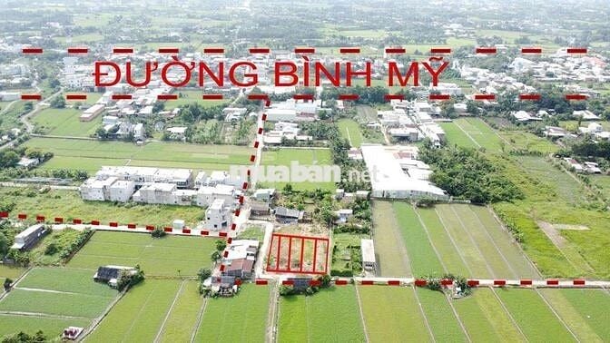 5 Lô đất đường Huỳnh Thị Quyến Giá 1ty950