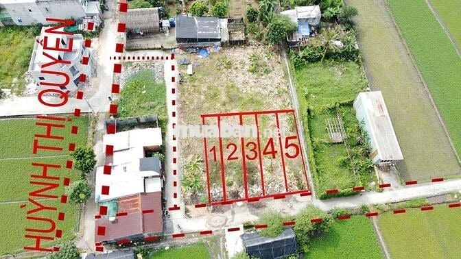 5 Lô đất đường Huỳnh Thị Quyến Giá 1ty950
