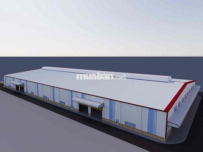 CHO THUÊ NHÀ XƯỞNG 10.000m² – LONG AN chỉ 55k/m2 phù hợp may mặc,