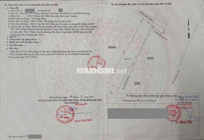 đất 150m2 khu biconsi, phường Tân Bình, Tp Dĩ An