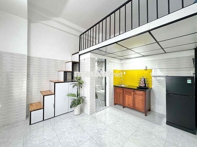 Phòng Gác Lửng Full Tiện Nghi Ngay Cù Lao Phú Nhuận