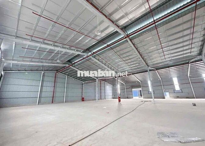 CHO THUÊ NHÀ XƯỞNG 10.000m² – LONG AN chỉ 55k/m2 phù hợp may mặc,