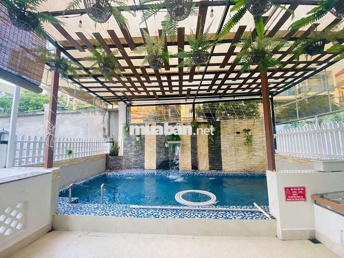 Cho thuê biệt thự hồ bơi 4PN view biển full nội thất mới đẹp