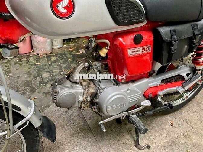 Honda SS50 form 68CL Đỏ Bạc